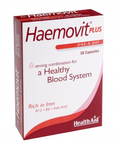 Health Aid Haemovit Plus 30 caps